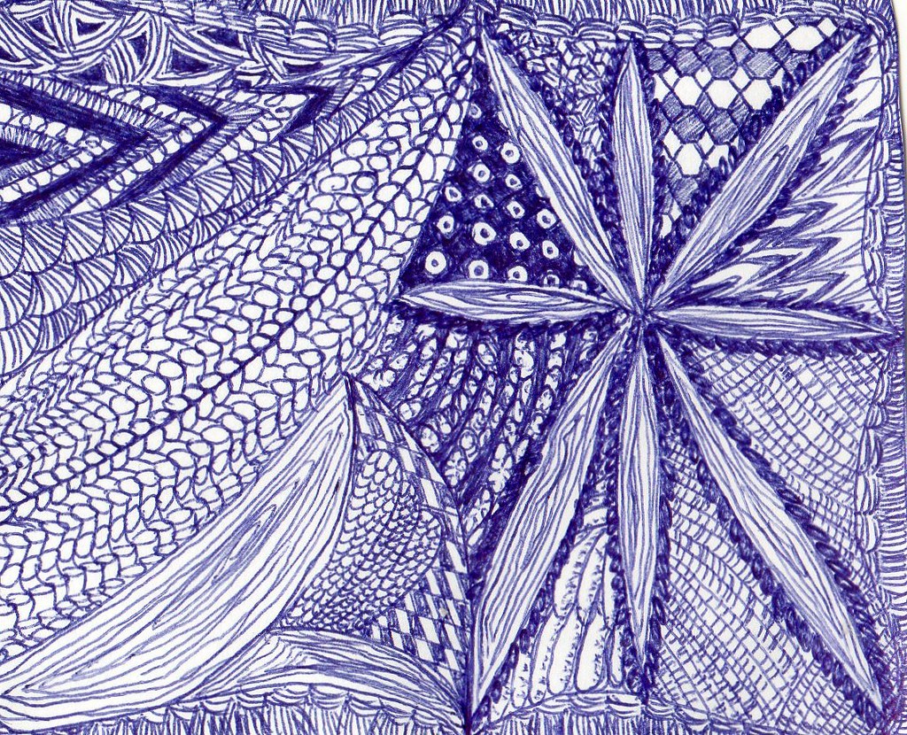 Mandala Art 'Cannabis Canvas' (Ink Drawing)